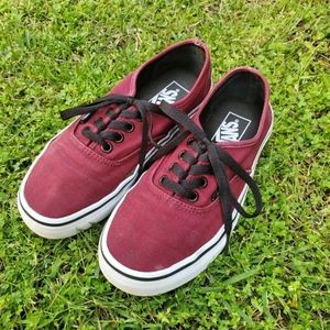 Vans maroon authentic old style in